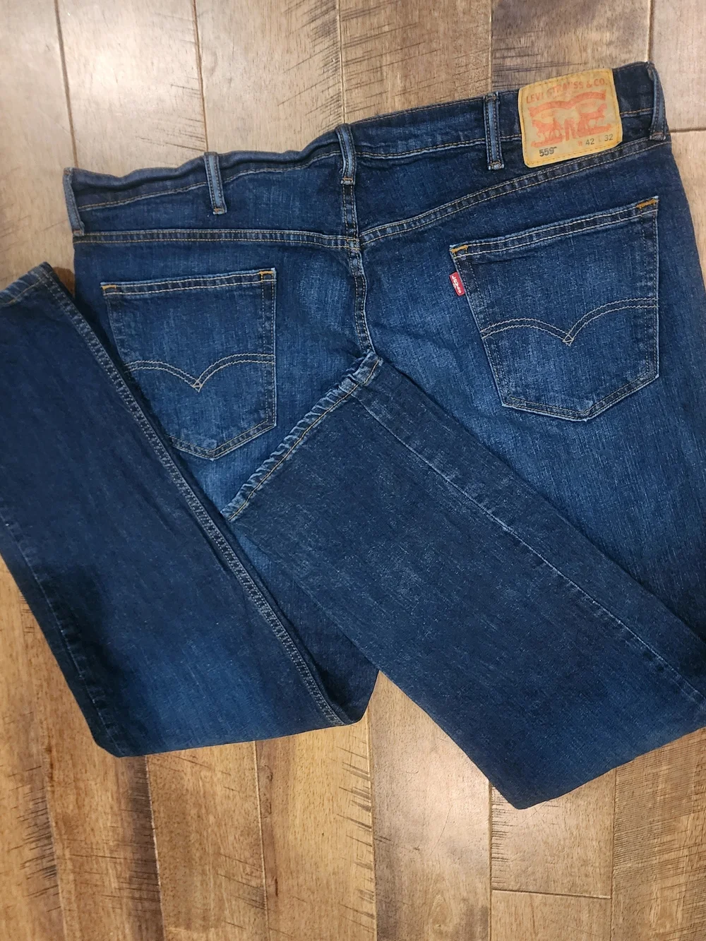 Levi's 559 Bootcut Darkwash Jeans -42/32